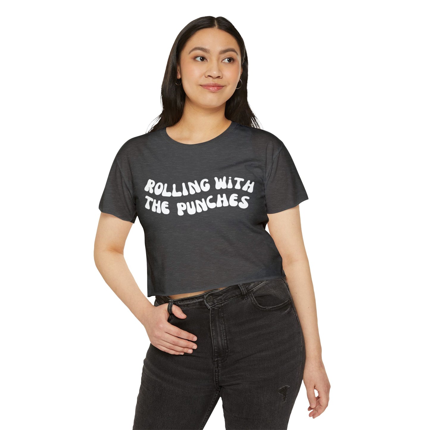 Rolling with the Punches Festival Crop Top