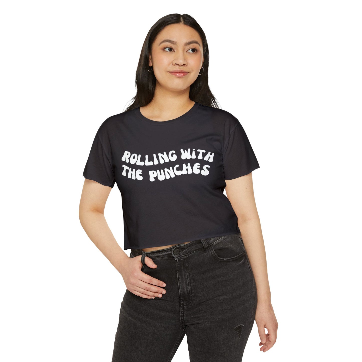Rolling with the Punches Festival Crop Top