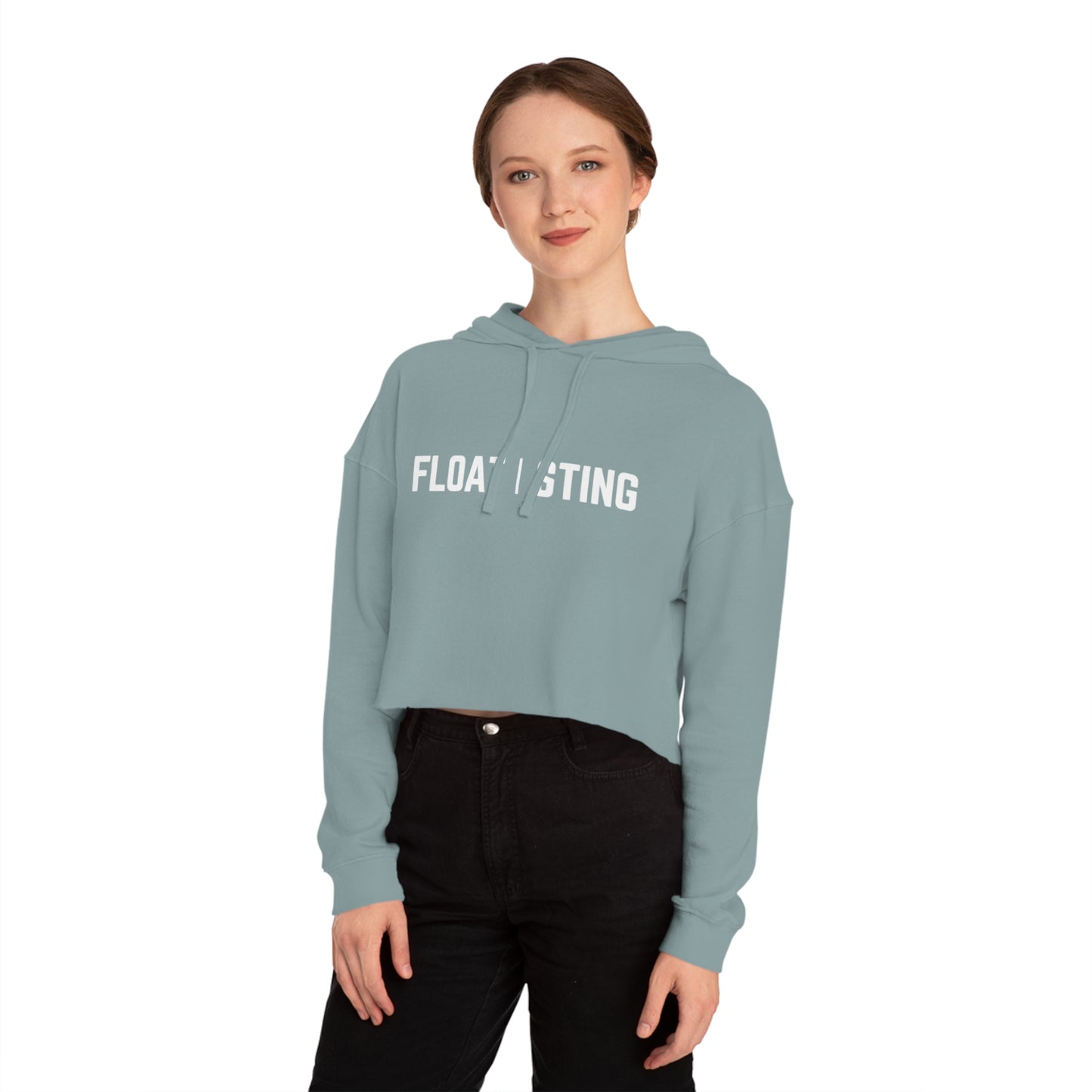 Float | Sting Women’s Cropped Hooded Sweatshirt