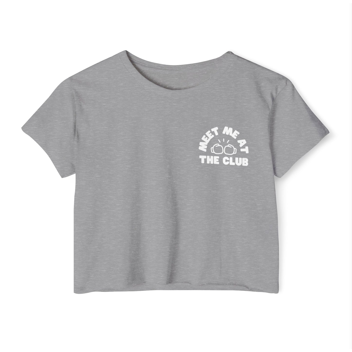 Meet me at the Club Women's Festival Crop Top