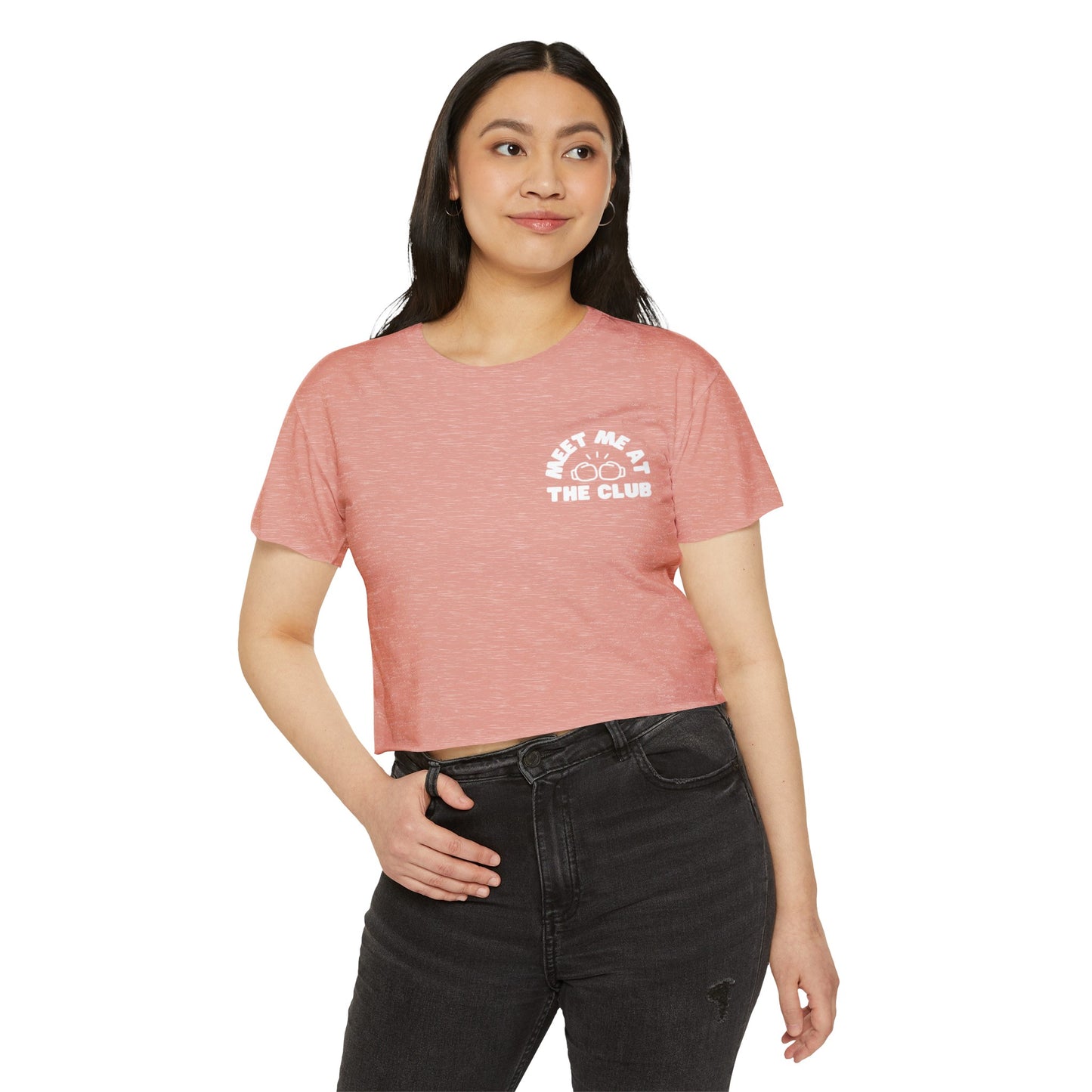 Meet me at the Club Women's Festival Crop Top