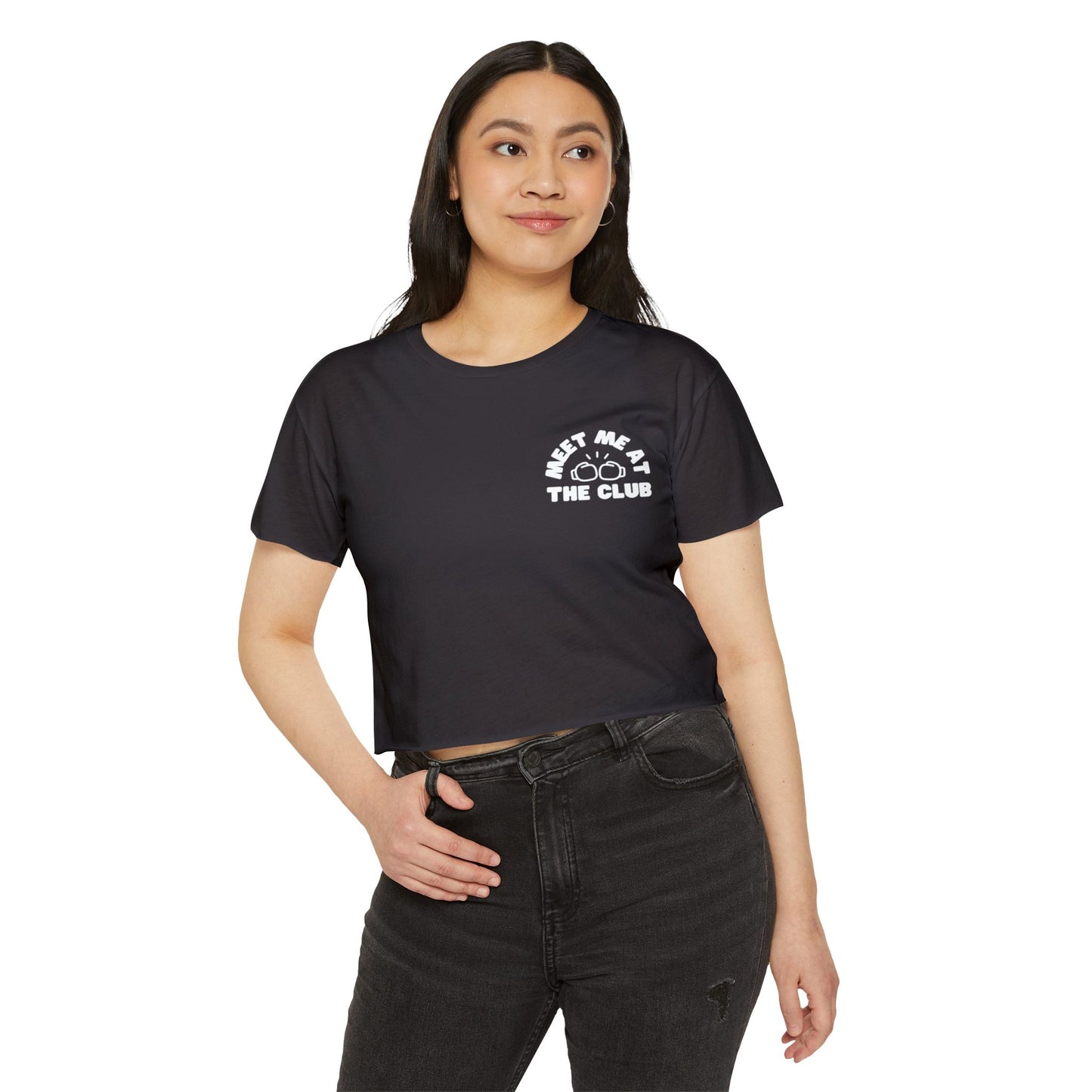 Meet me at the Club Crop Top