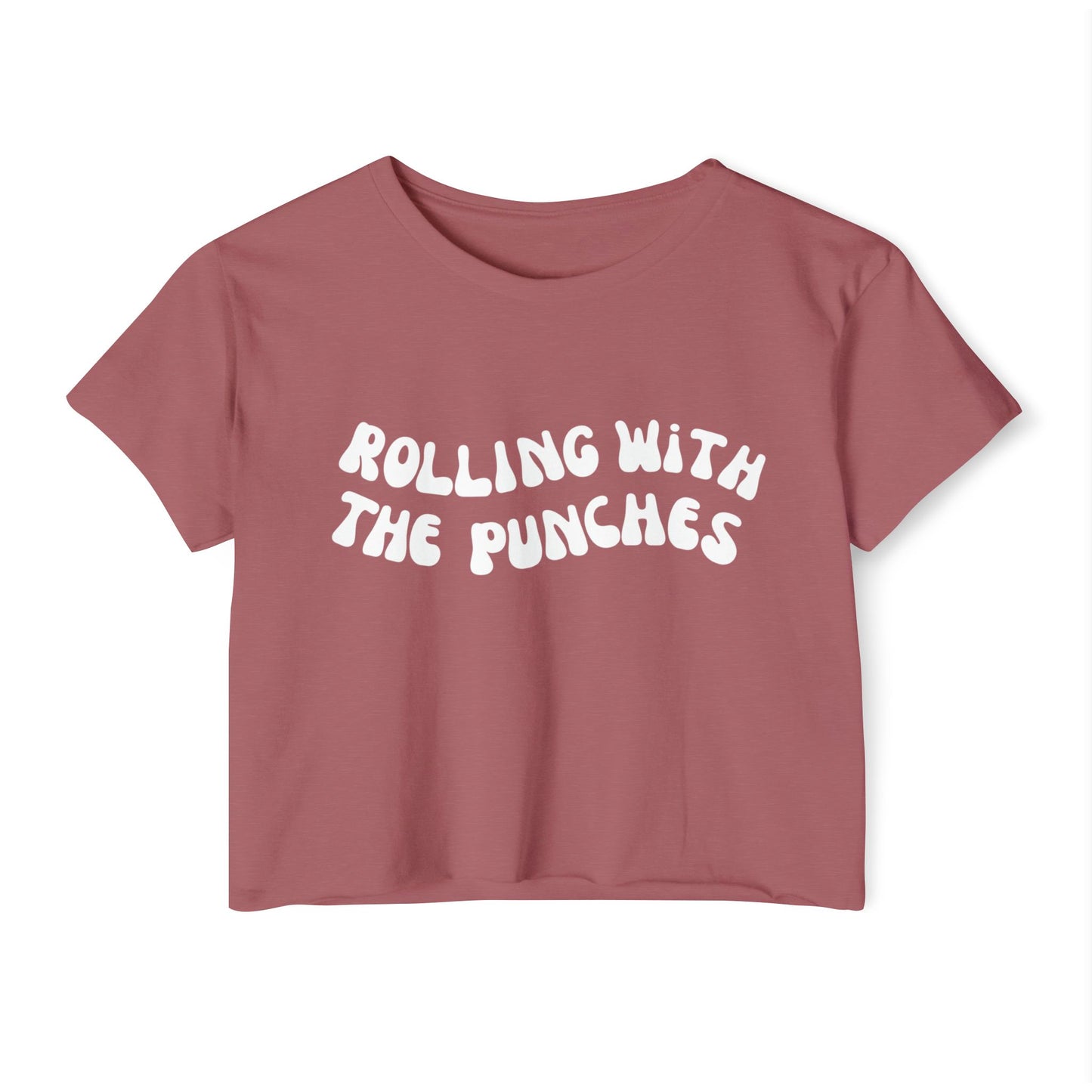Rolling with the Punches Festival Crop Top