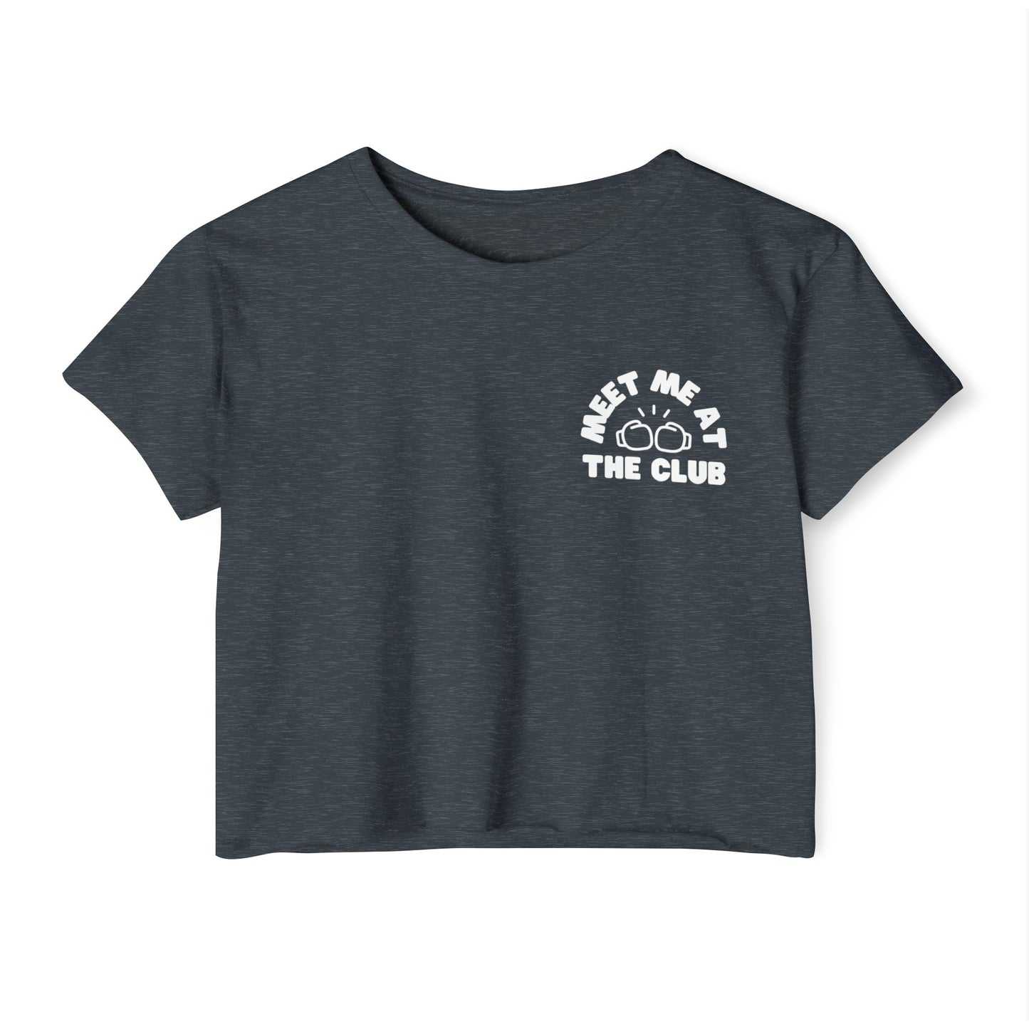 Meet me at the Club Women's Festival Crop Top