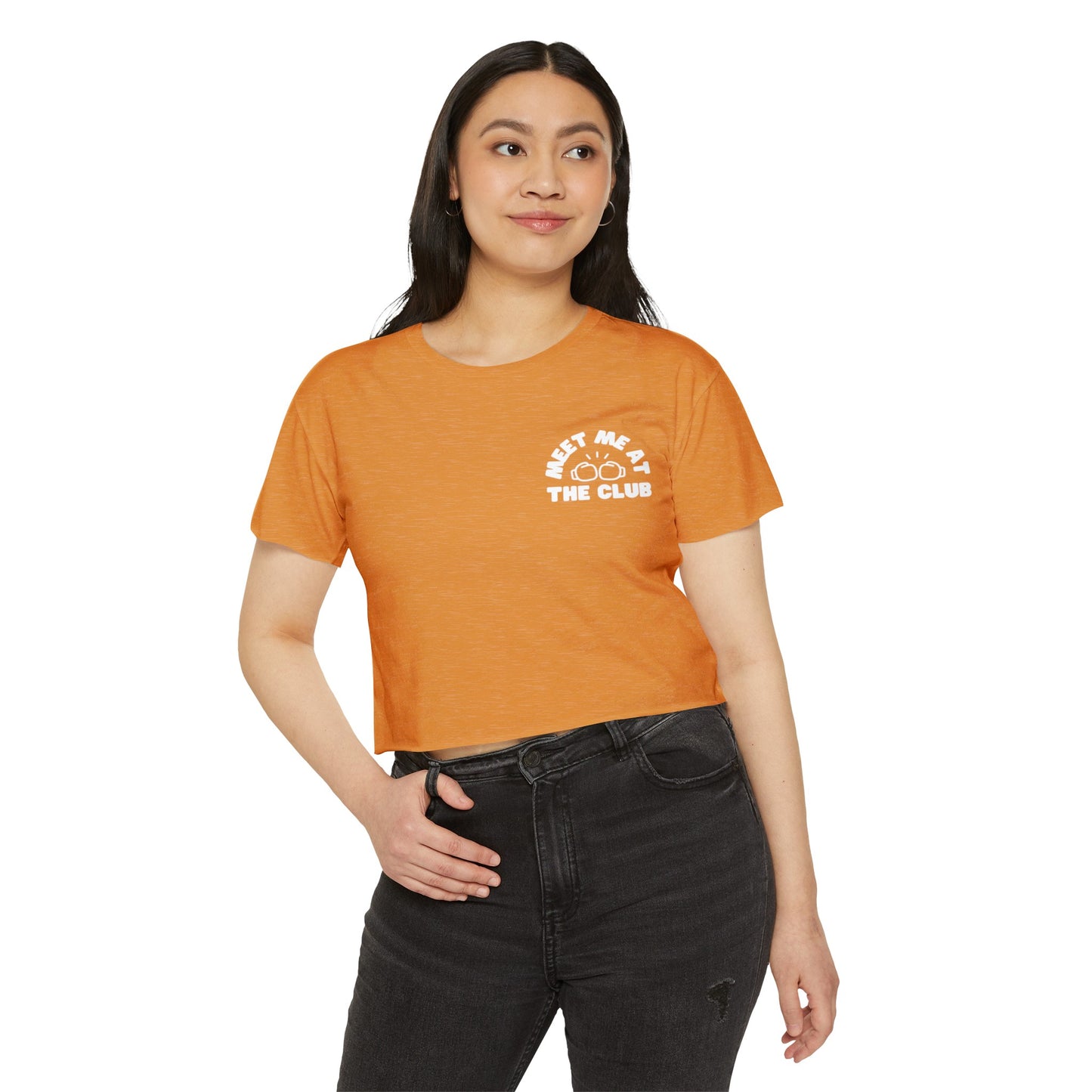 Meet me at the Club Women's Festival Crop Top