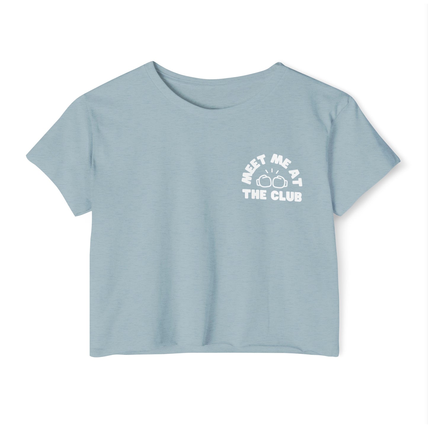 Meet me at the Club Women's Festival Crop Top