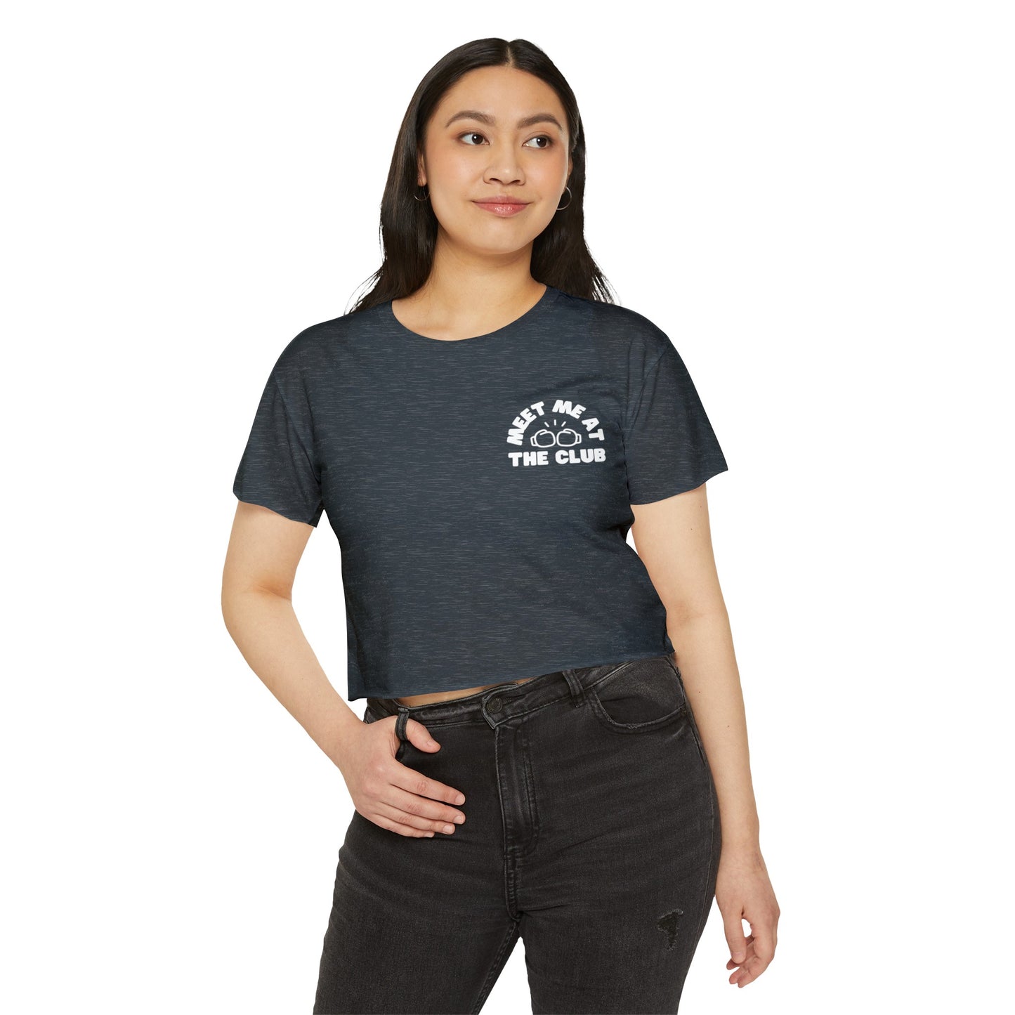Meet me at the Club Women's Festival Crop Top