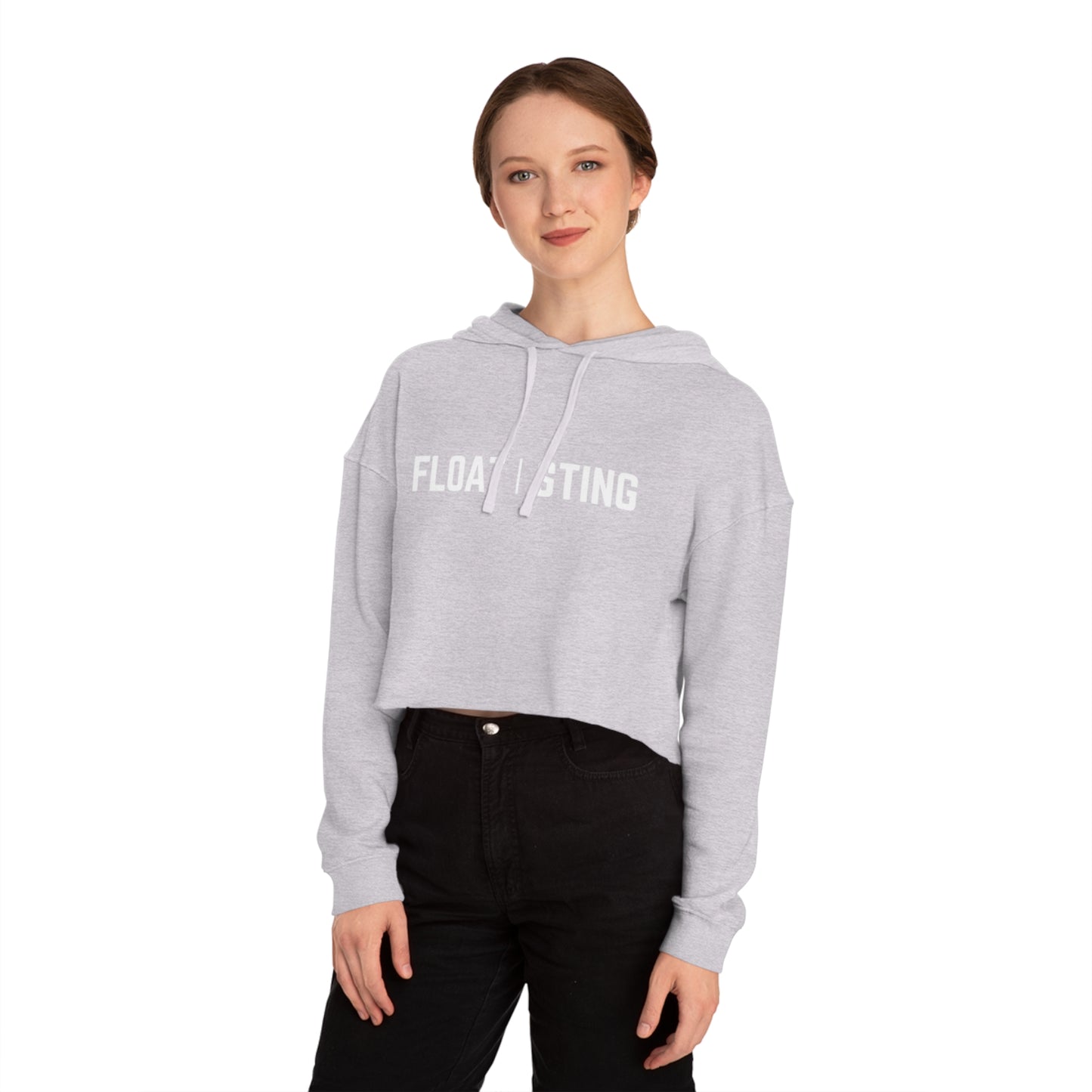 Float | Sting Women’s Cropped Hooded Sweatshirt