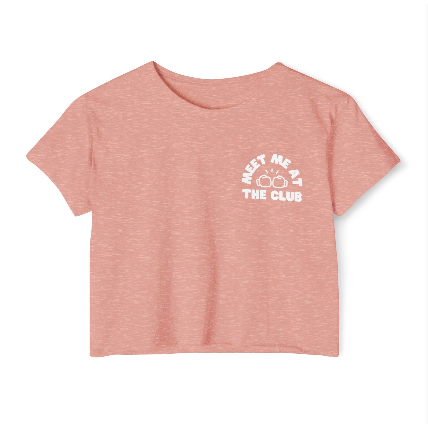 Meet me at the Club Women's Festival Crop Top