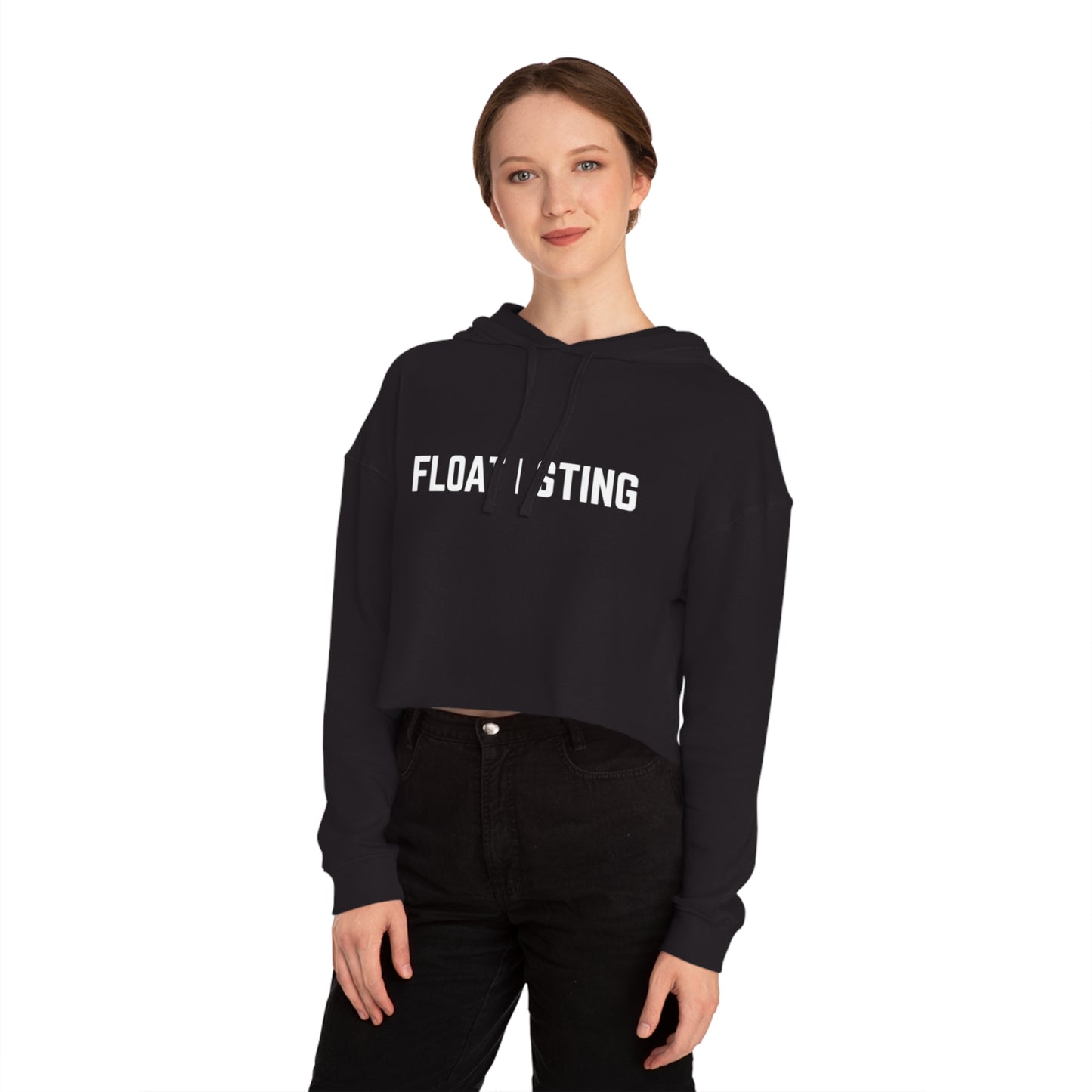 Float | Sting Women’s Cropped Hooded Sweatshirt