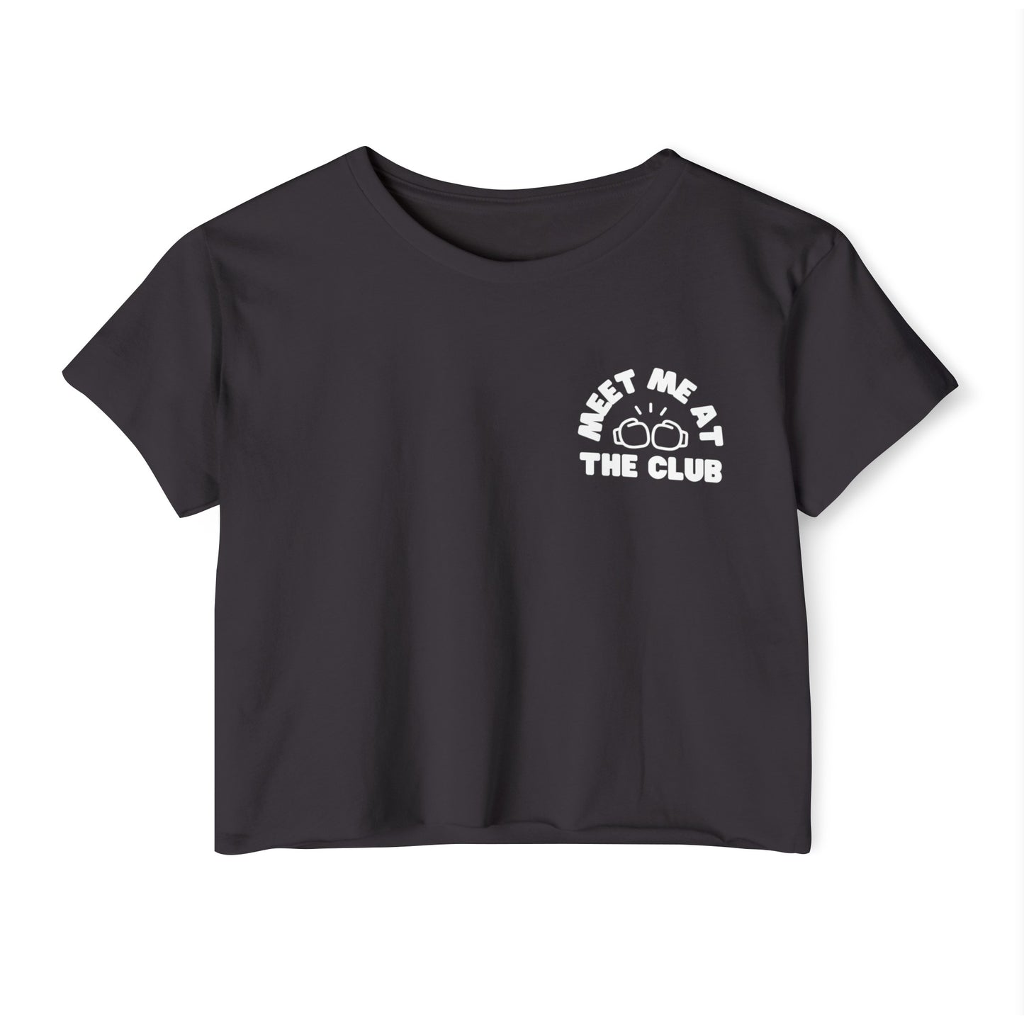 Meet me at the Club Women's Festival Crop Top