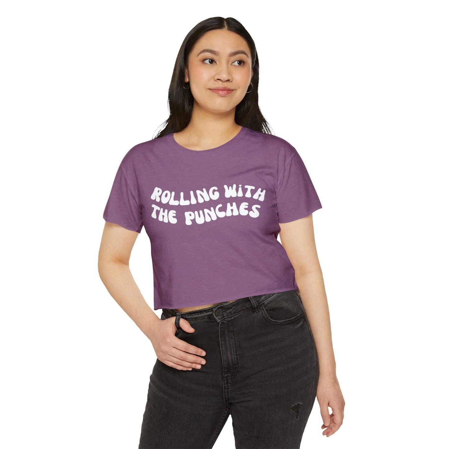 Rolling with the Punches Festival Crop Top