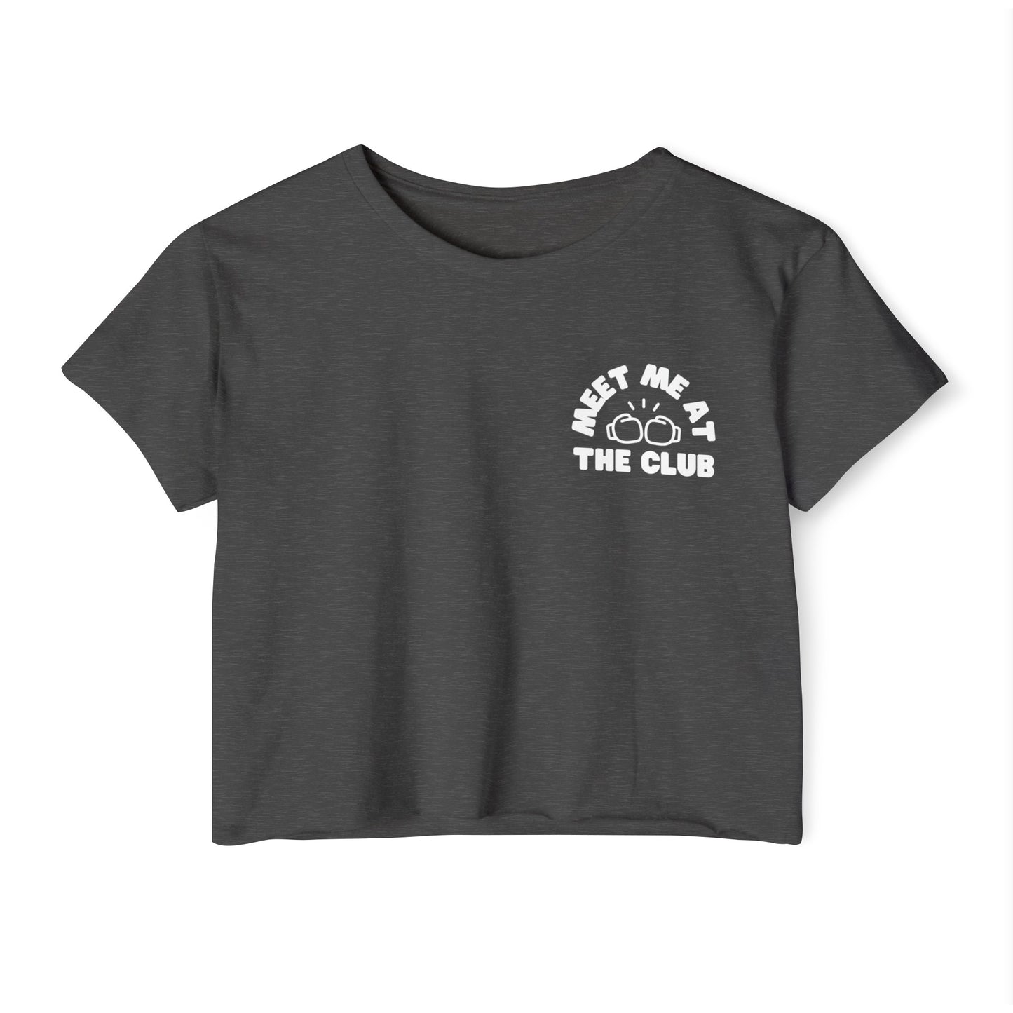 Meet me at the Club Women's Festival Crop Top