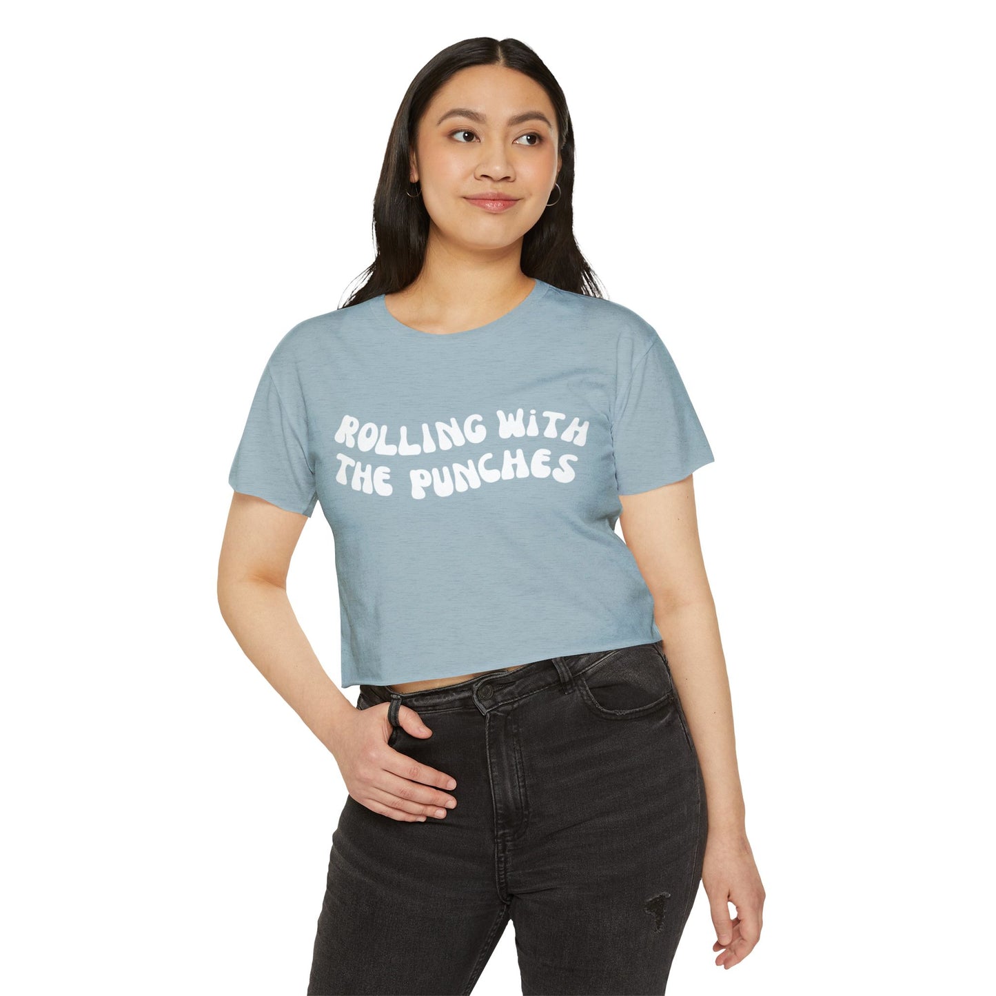 Rolling with the Punches Festival Crop Top