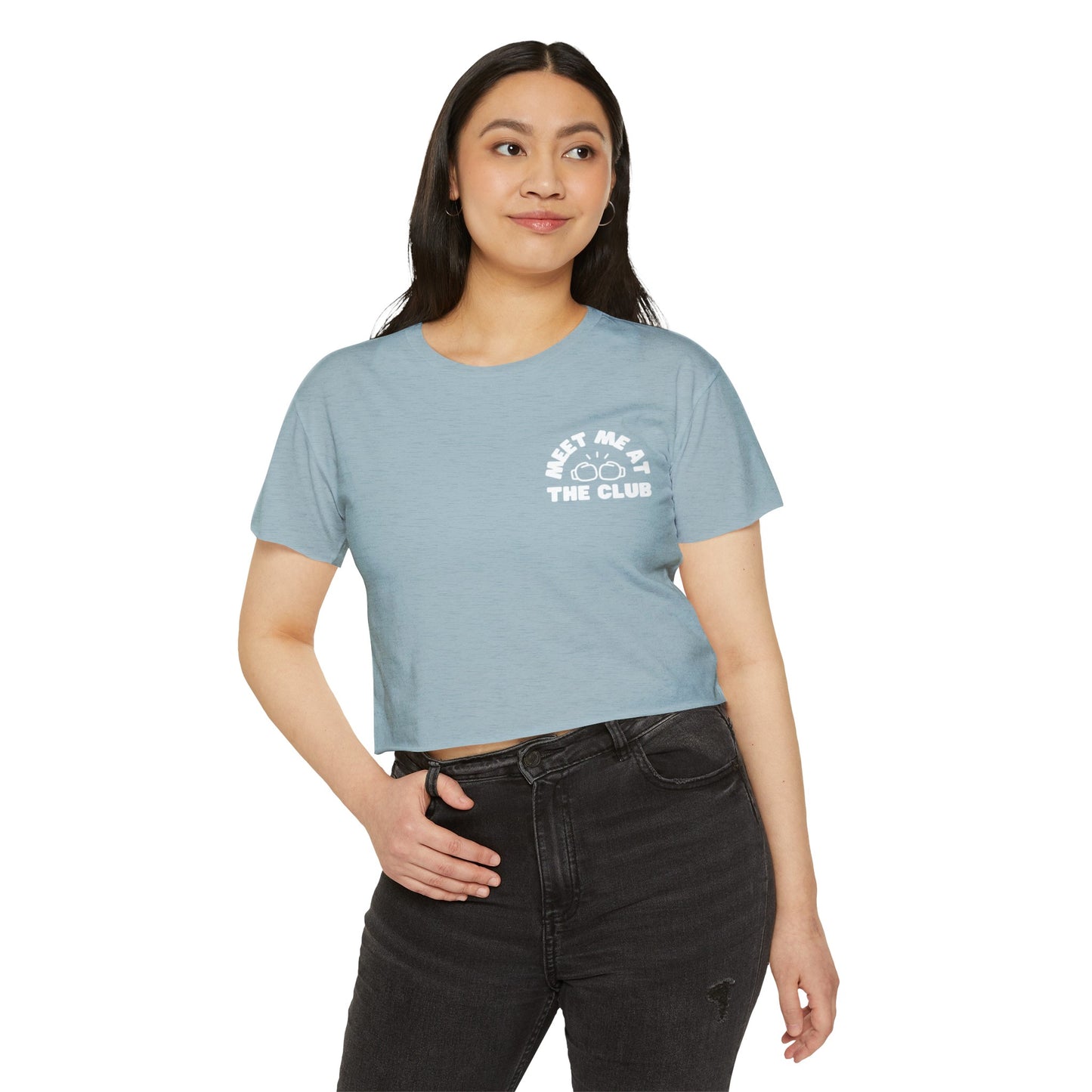 Meet me at the Club Women's Festival Crop Top