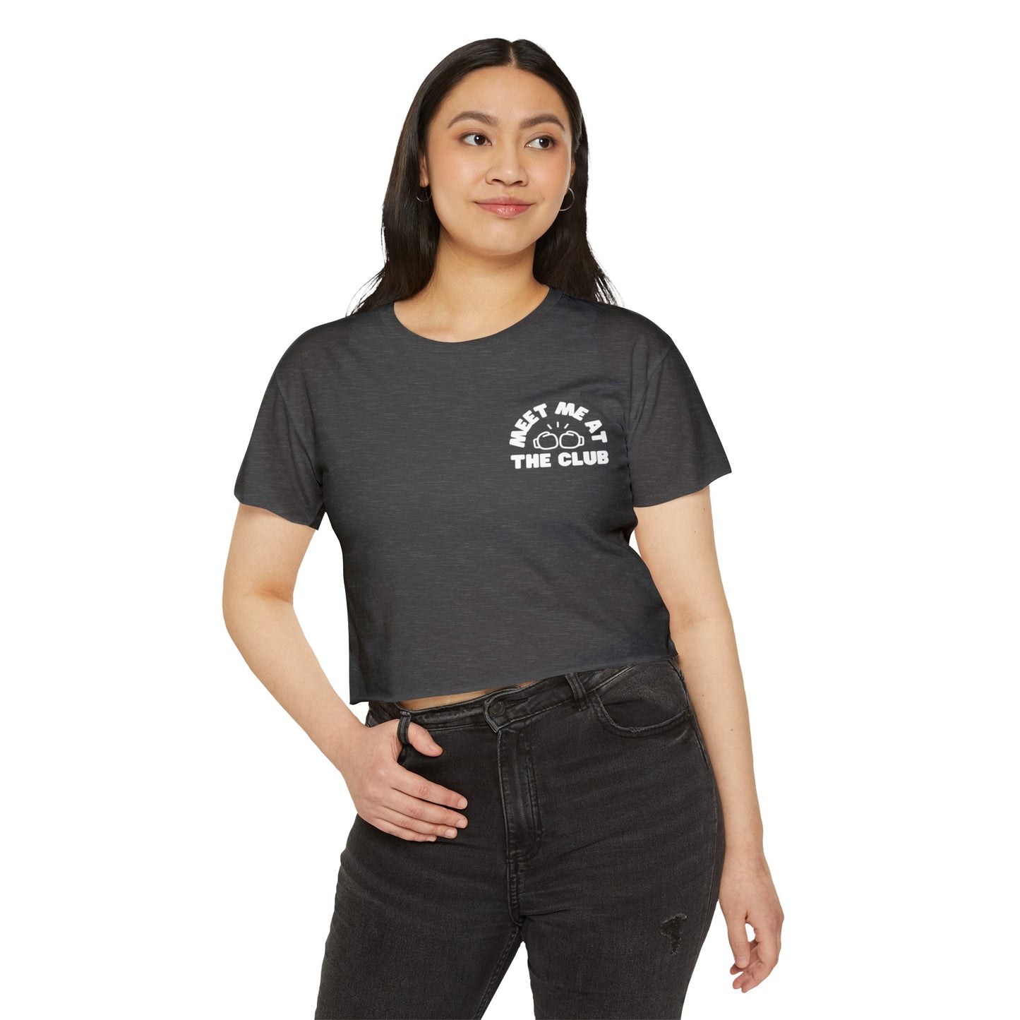 Meet me at the Club Women's Festival Crop Top