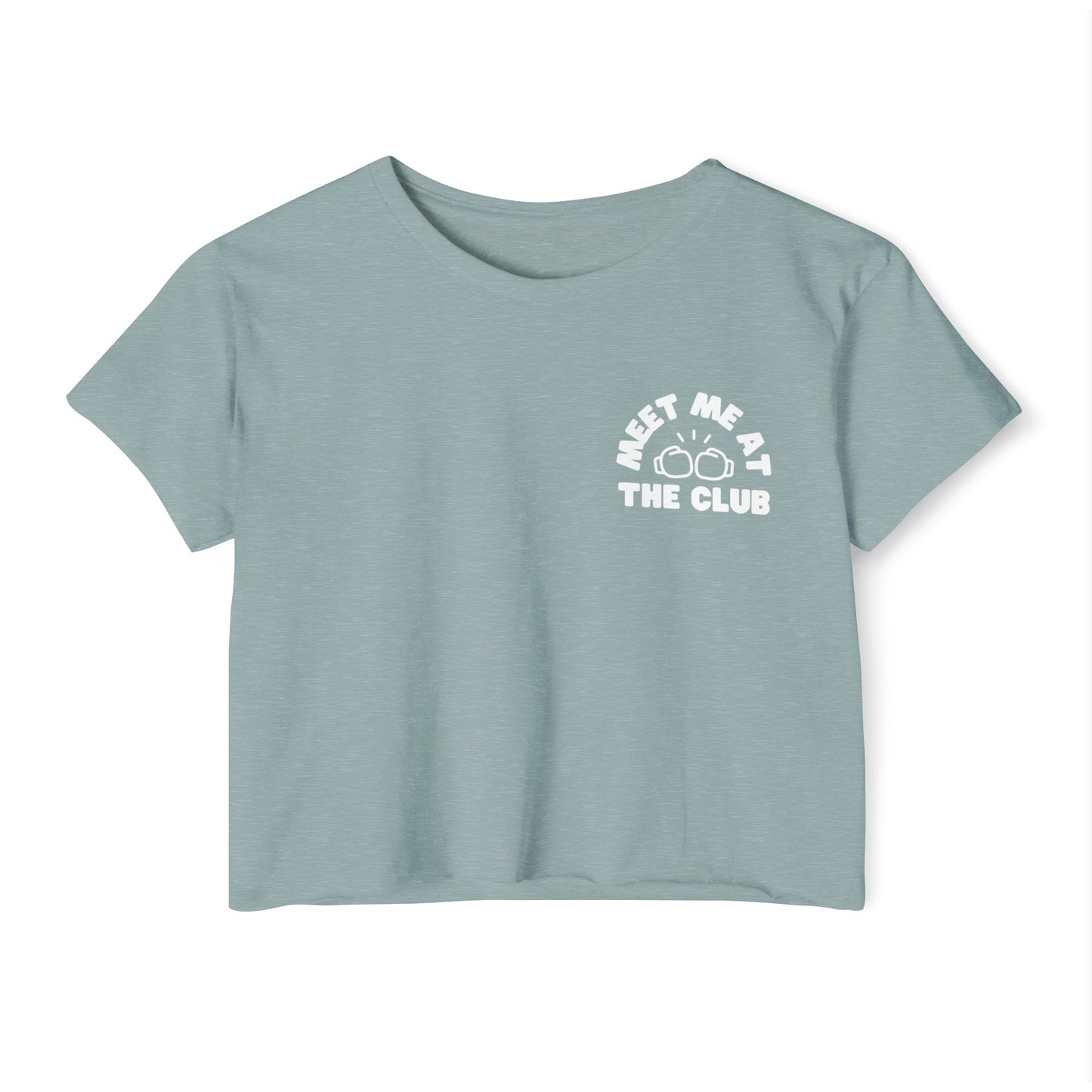 Meet me at the Club Women's Festival Crop Top