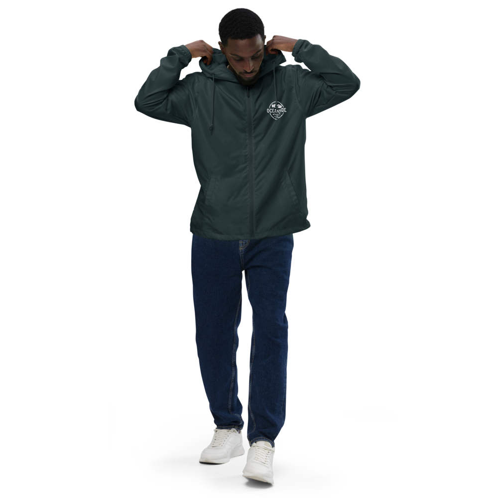 OAC Unisex lightweight zip up windbreaker